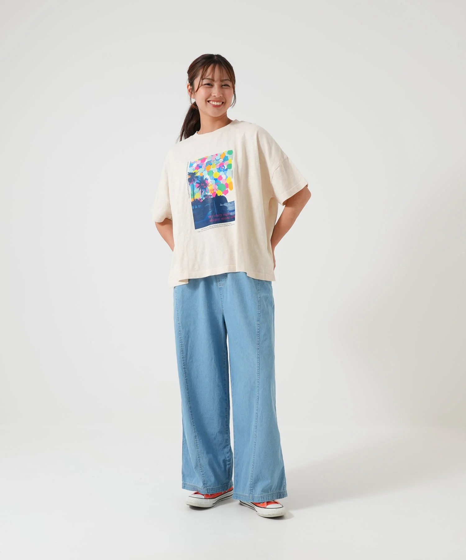 スラブフォトプリントTEE - Image 3