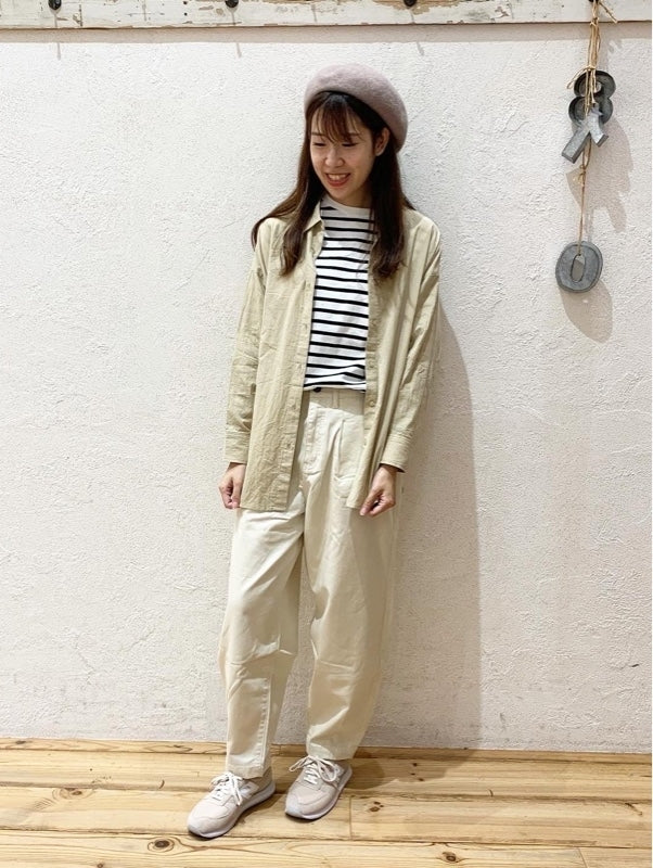 cottonウオッシュ袖タックBIGシャツ - Image 33