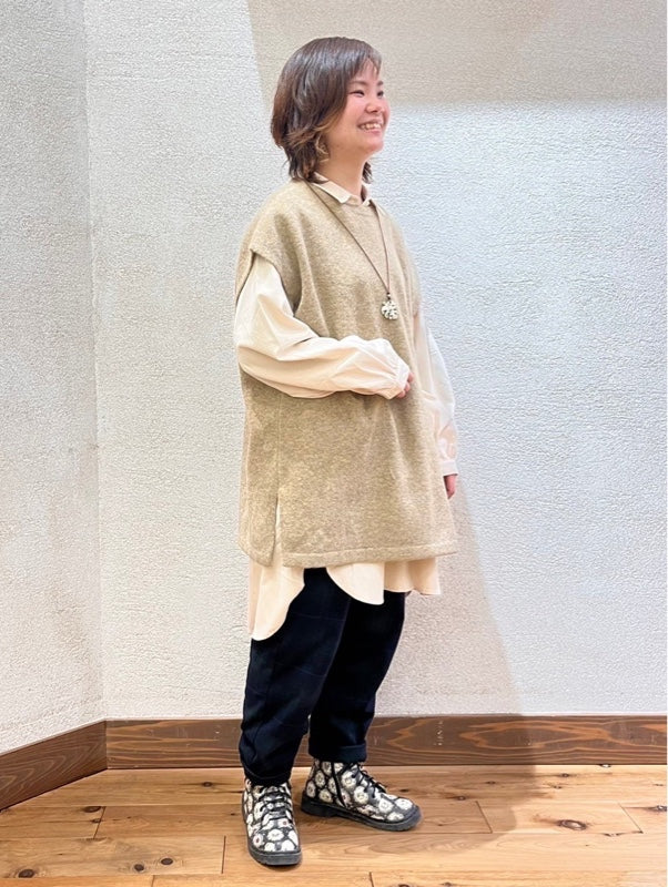 ソフト綿起毛バックスリットチュニック - Image 68