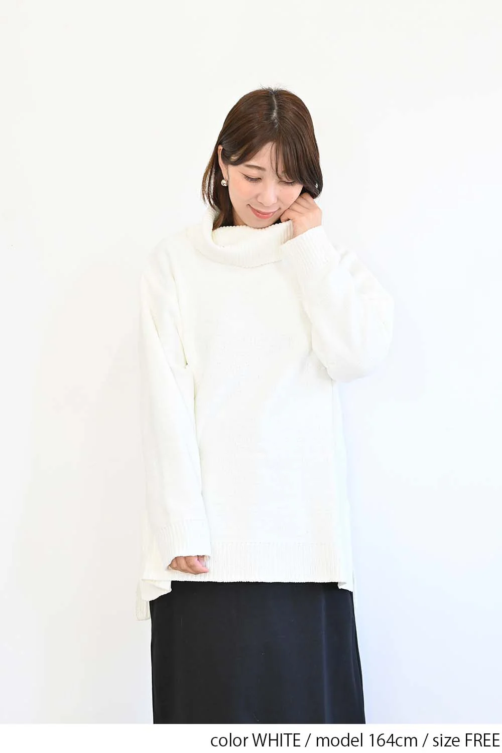 モールニットタートルチュニック - Image 15