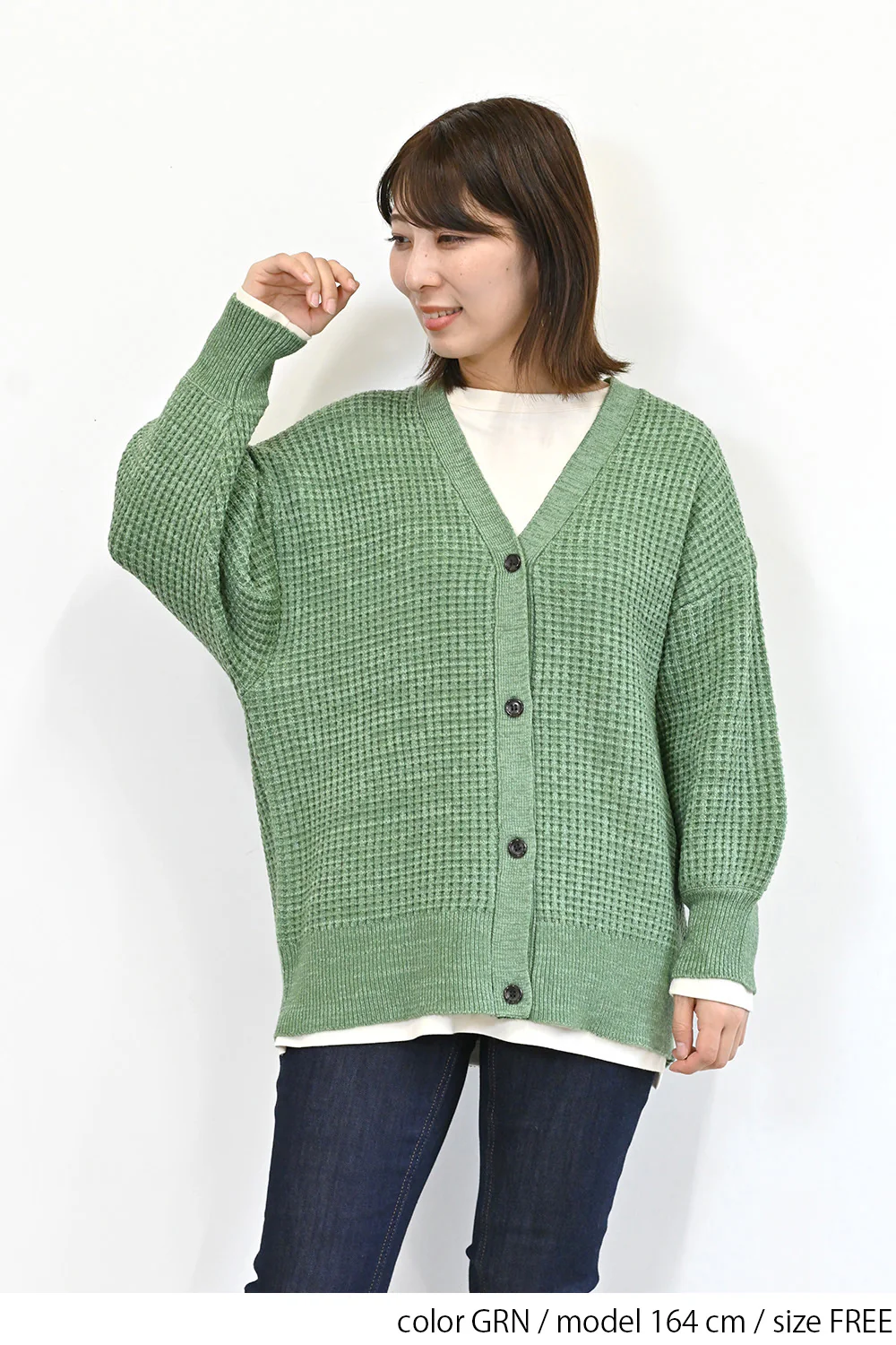 ワッフルニットカーディガン - Image 18