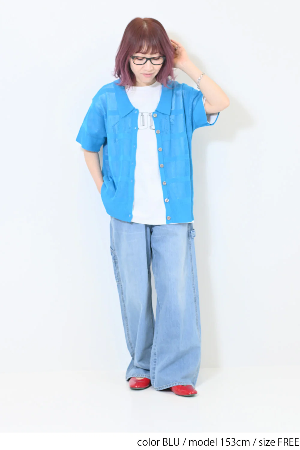 メッシュニットポロ - Image 10