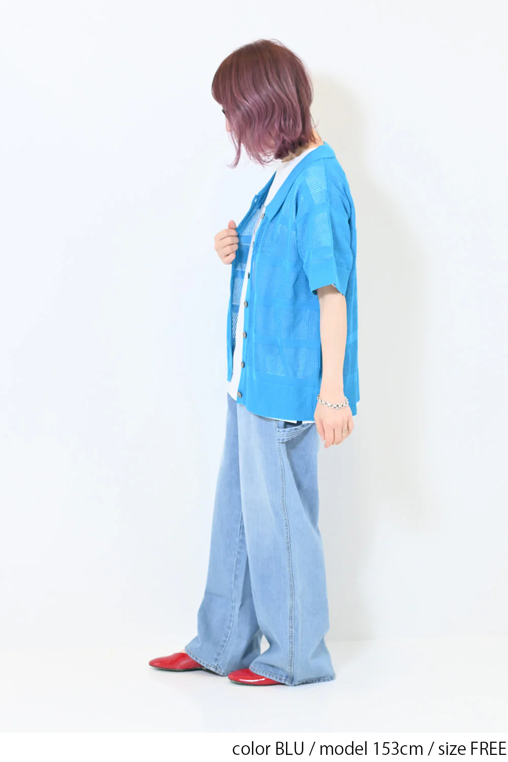 メッシュニットポロ - Image 11