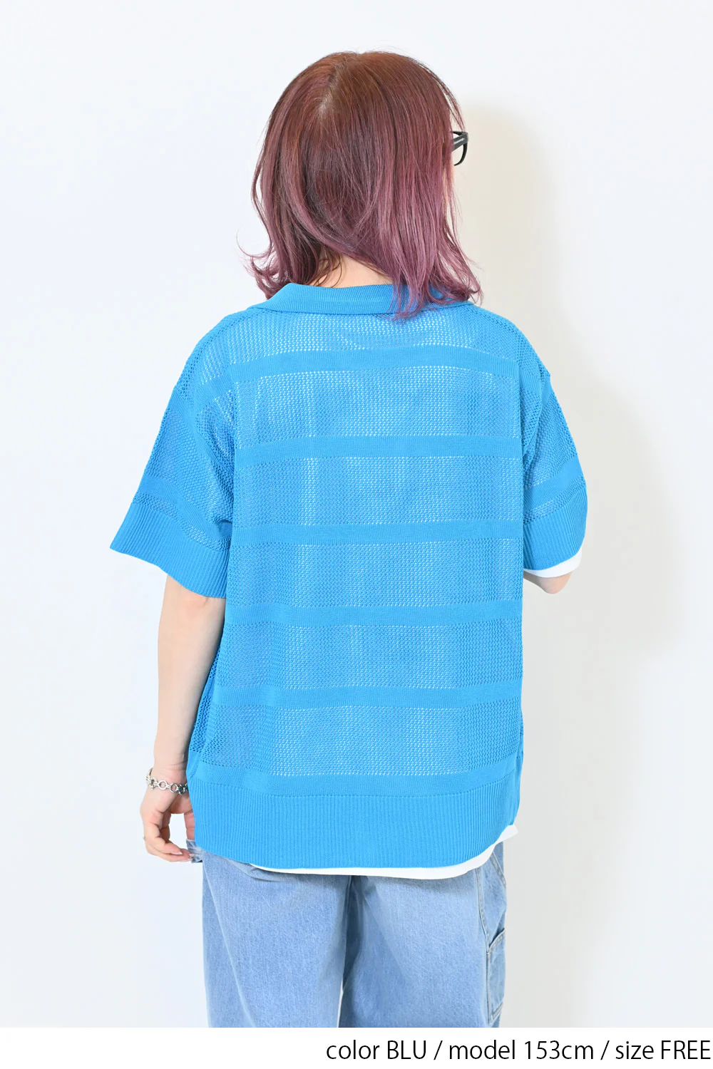 メッシュニットポロ - Image 15