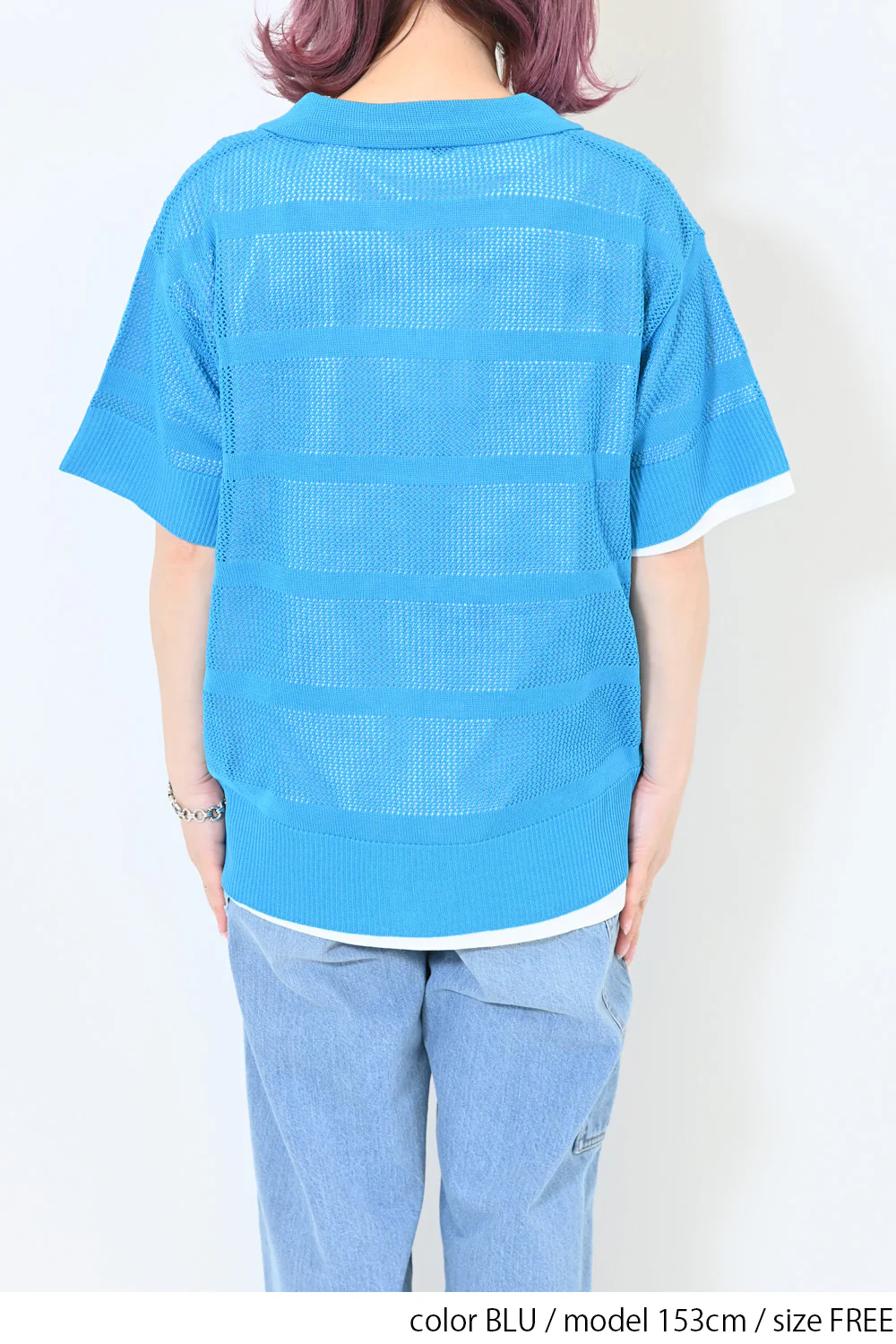 メッシュニットポロ - Image 18