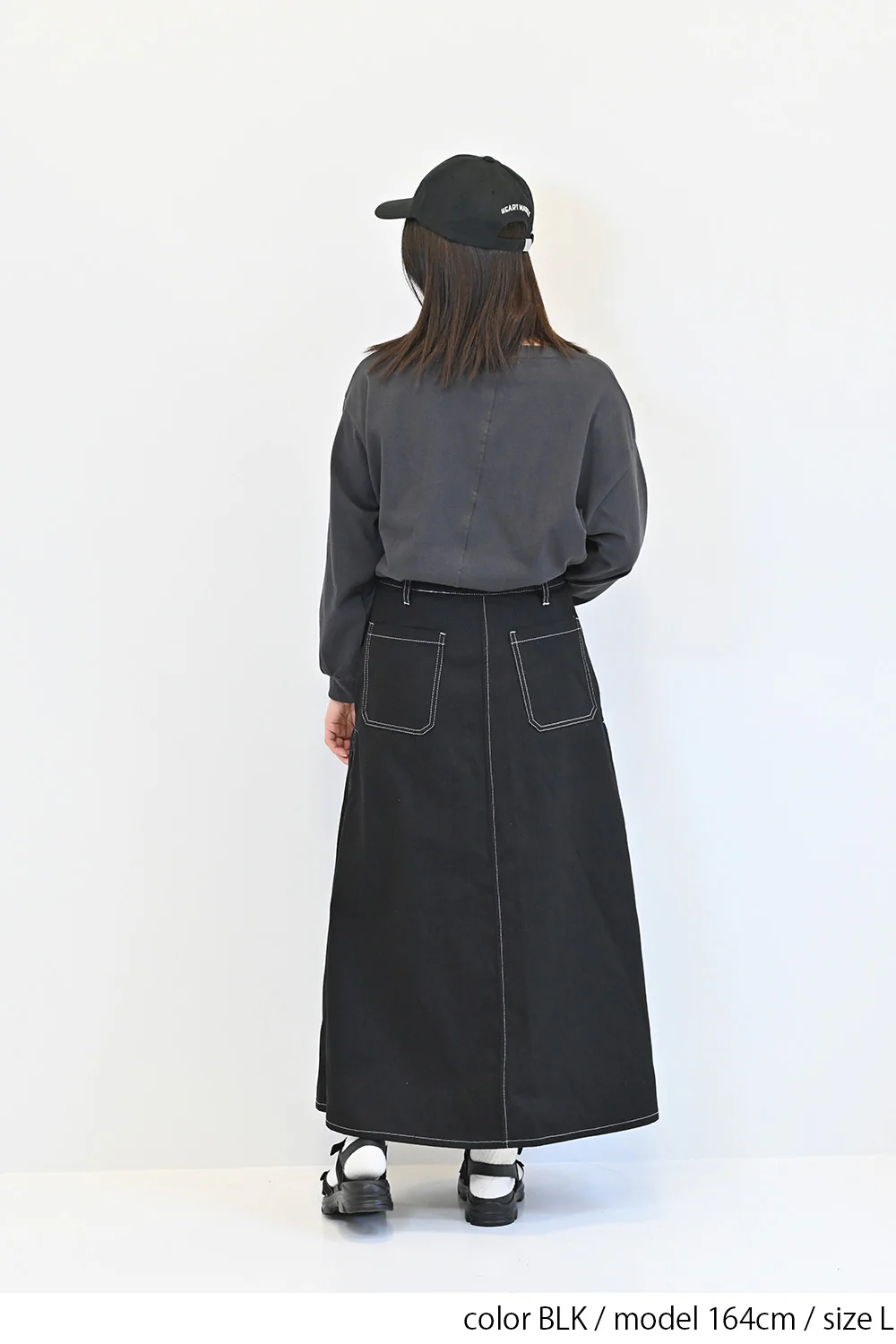 【SABUROKU】アシンメトリースカート - Image 12