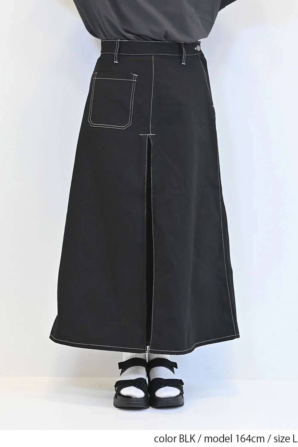 【SABUROKU】アシンメトリースカート - Image 18