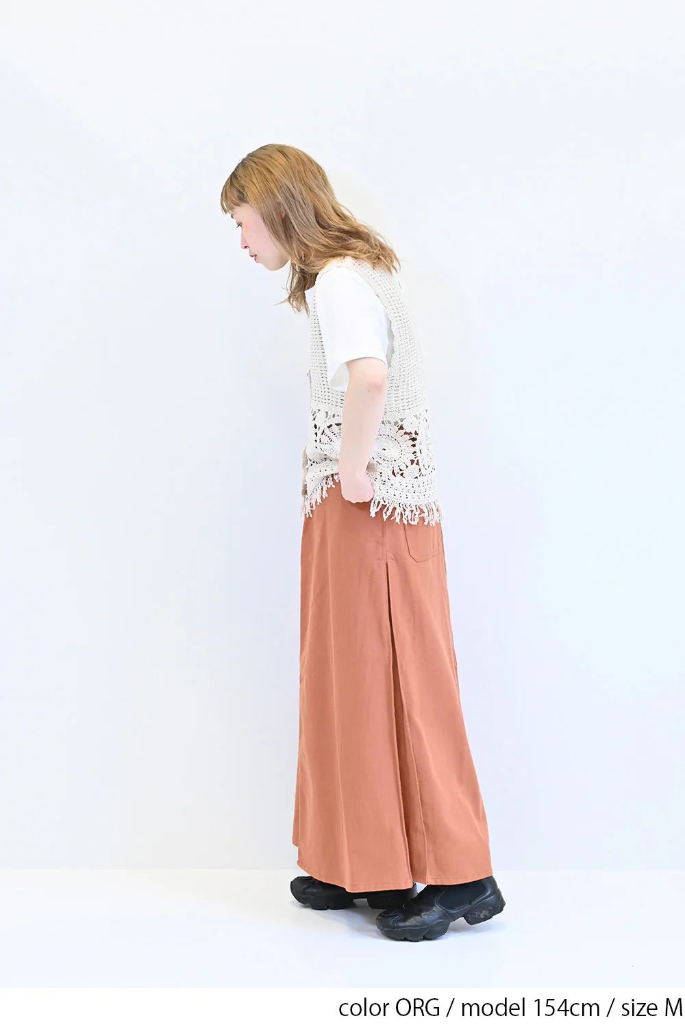 【SABUROKU】アシンメトリースカート - Image 5
