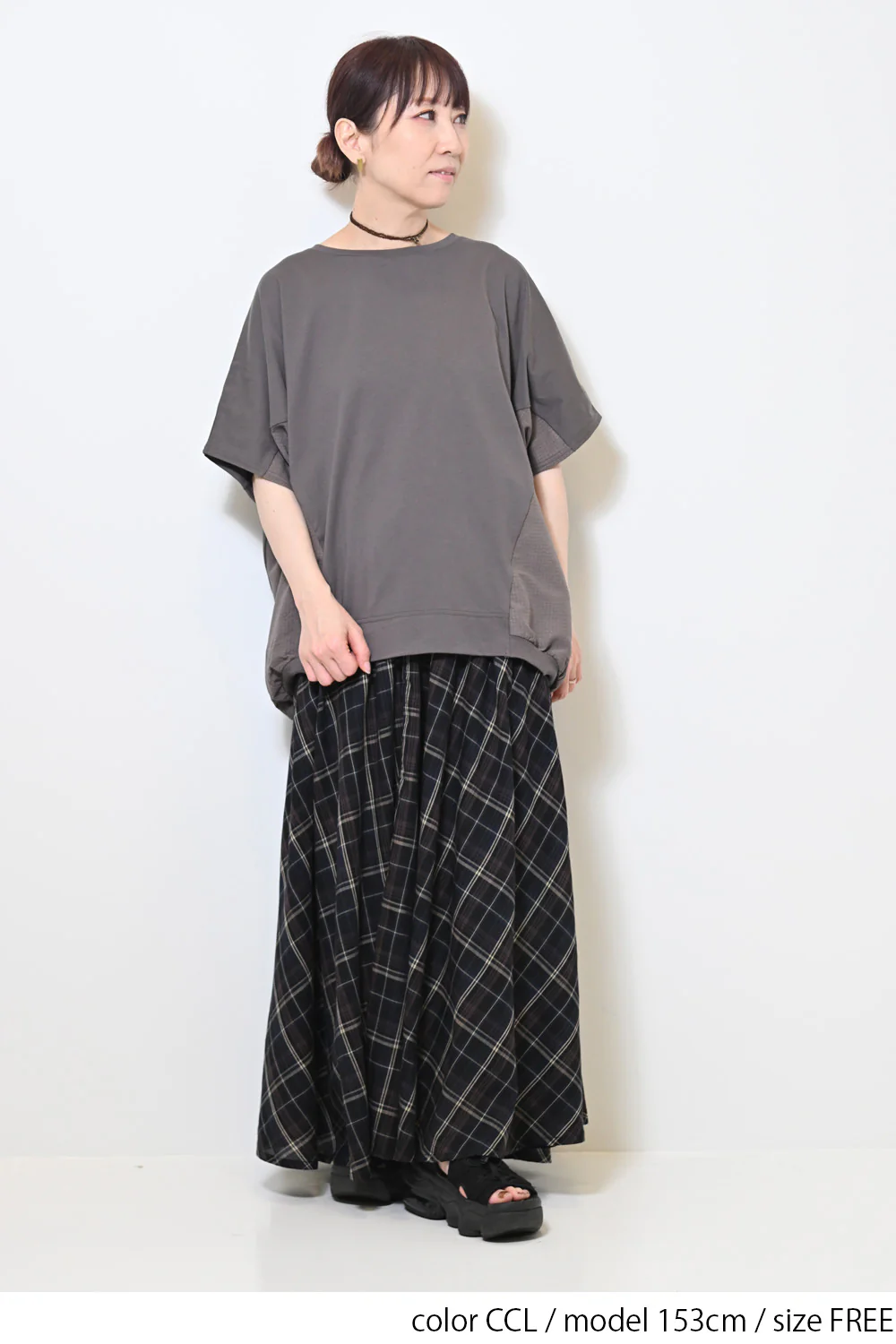 ≪OUTLET SALE≫布帛切替バックバルーンプルオーバー - Image 18