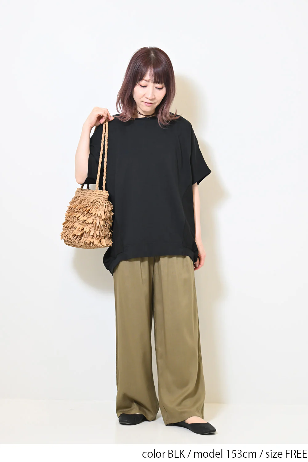 ≪OUTLET SALE≫布帛切替バックバルーンプルオーバー - Image 5