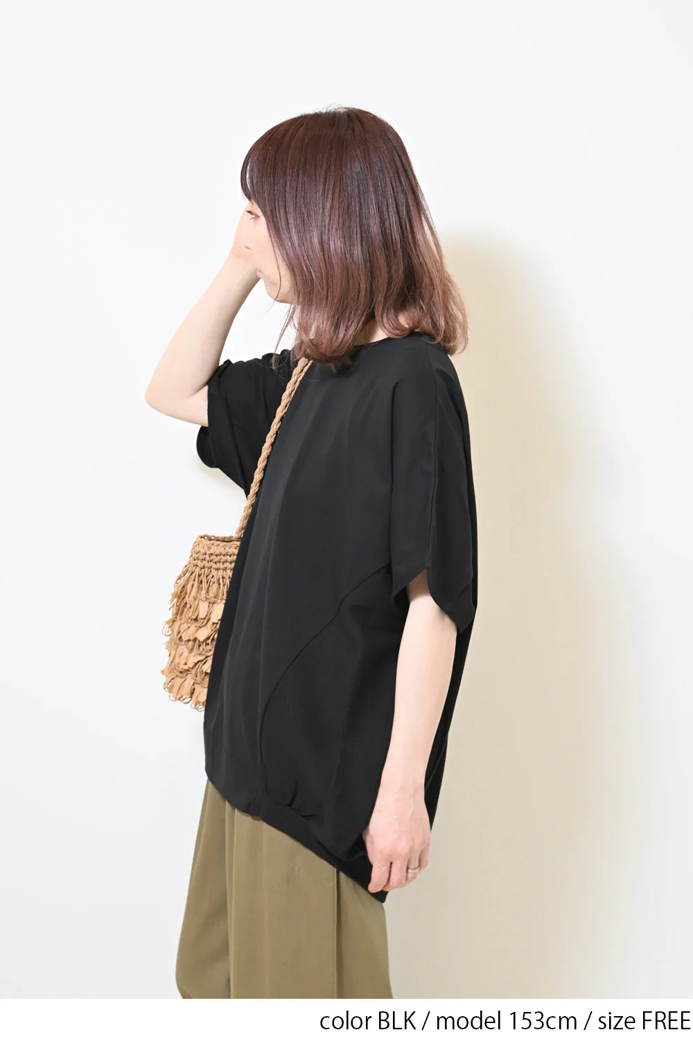≪OUTLET SALE≫布帛切替バックバルーンプルオーバー - Image 9