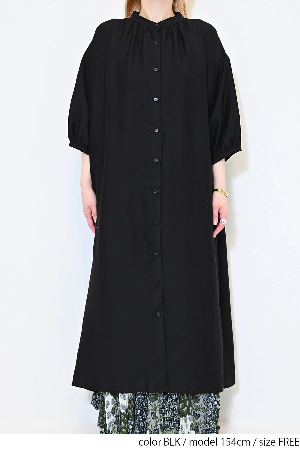 【接触冷感】バックシャーリングワンピース - Image 11