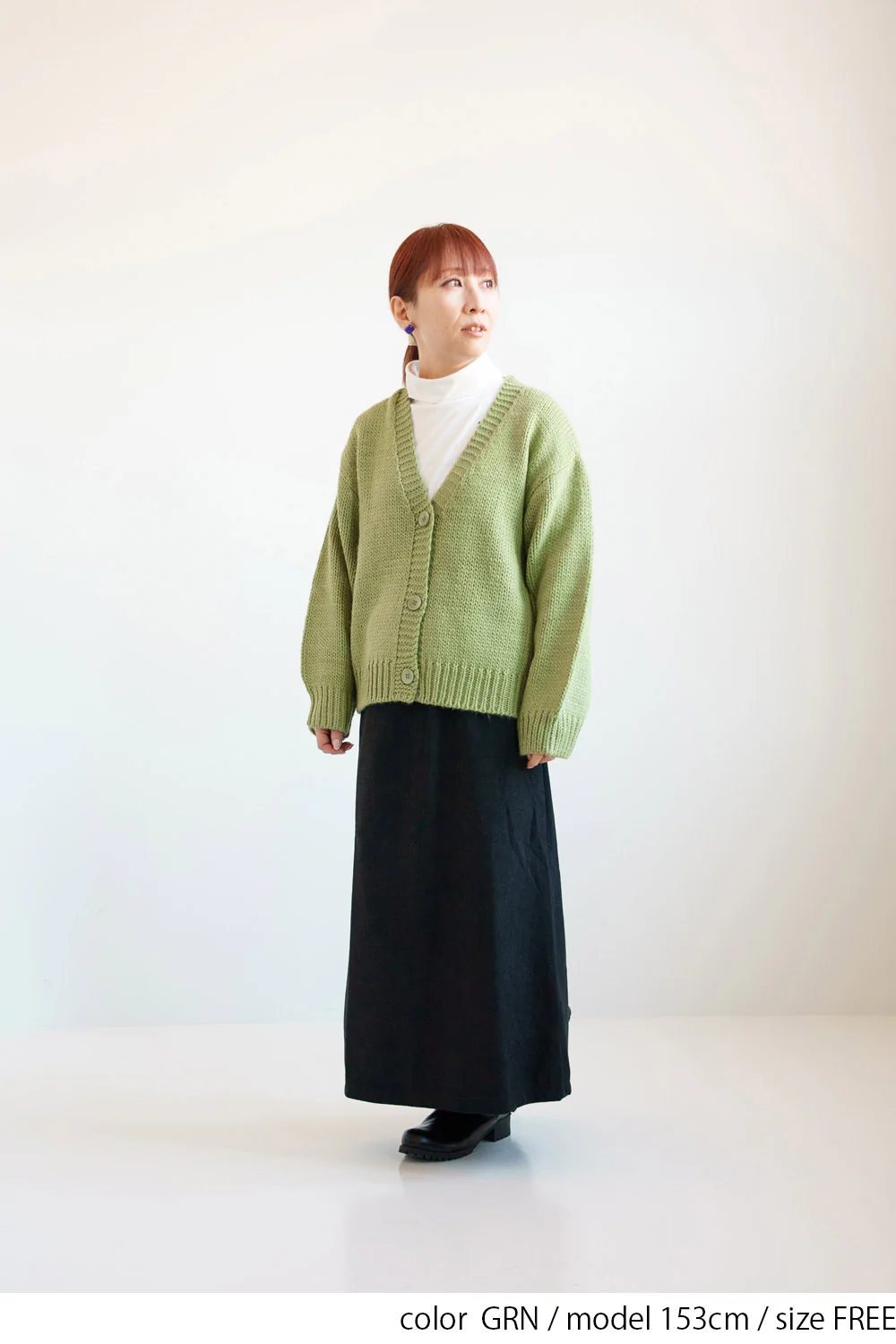 ロービングニットVネックカーデ - Image 10