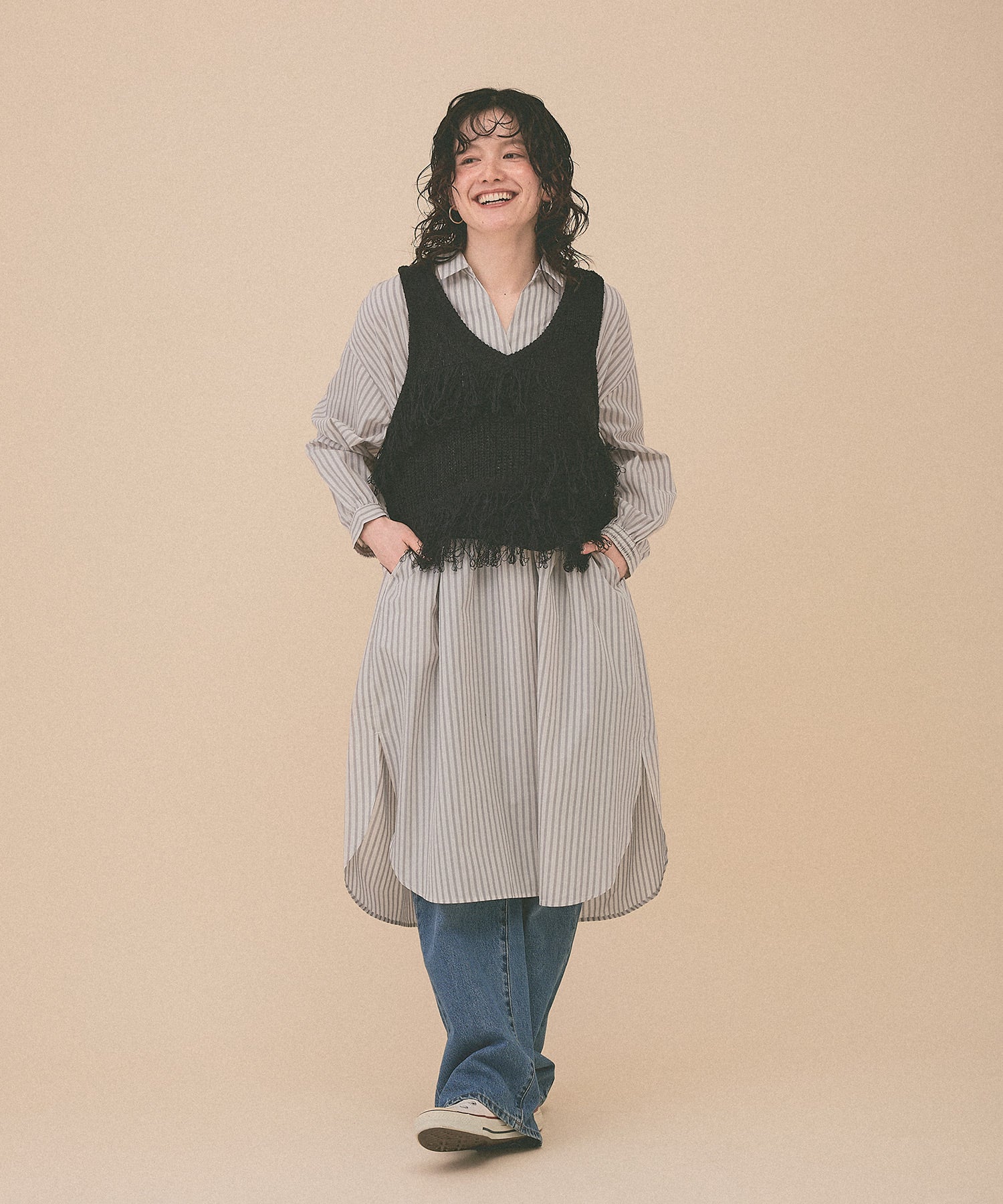 スキッパーシャツワンピース - Image 12