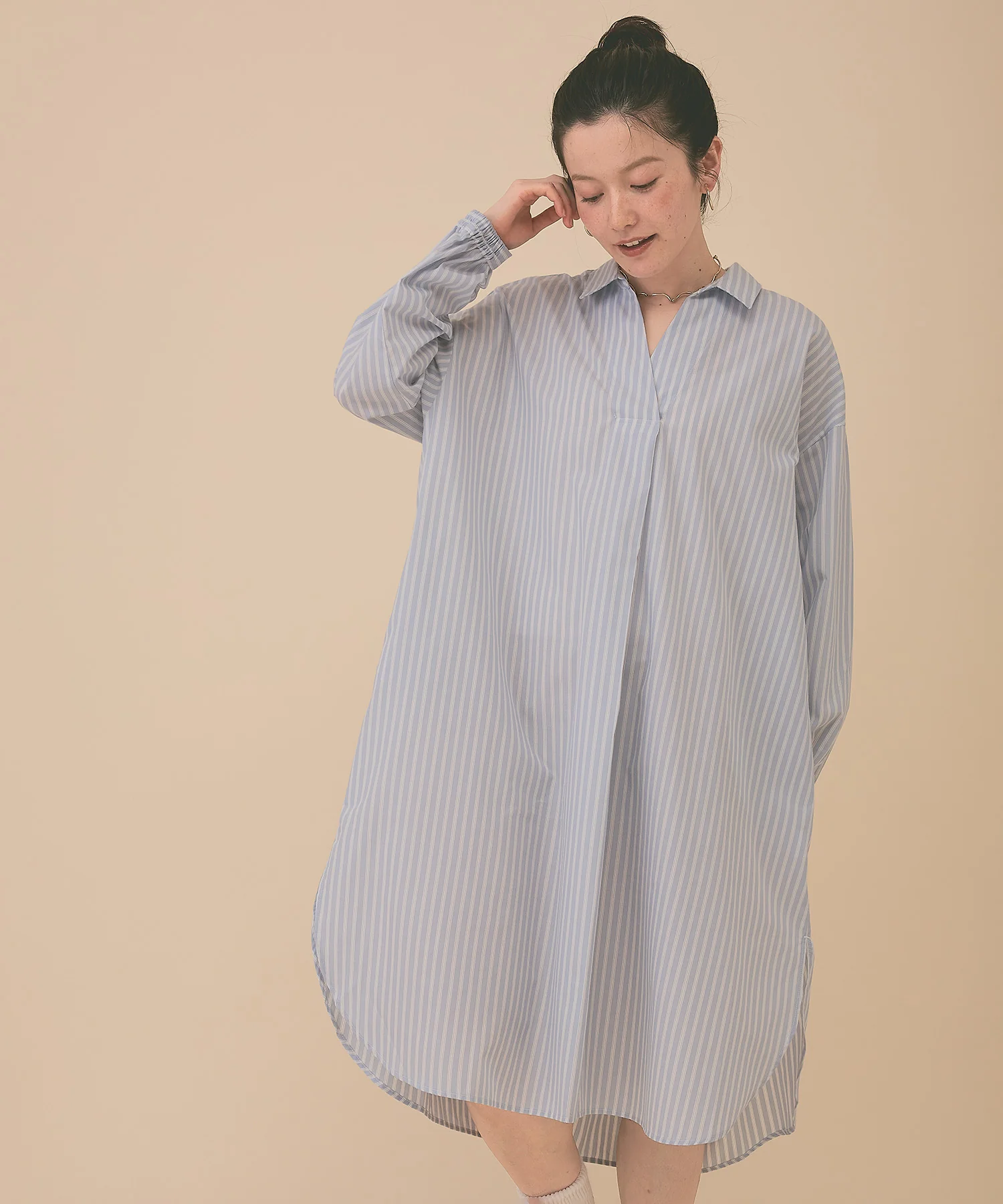 スキッパーシャツワンピース - Image 17