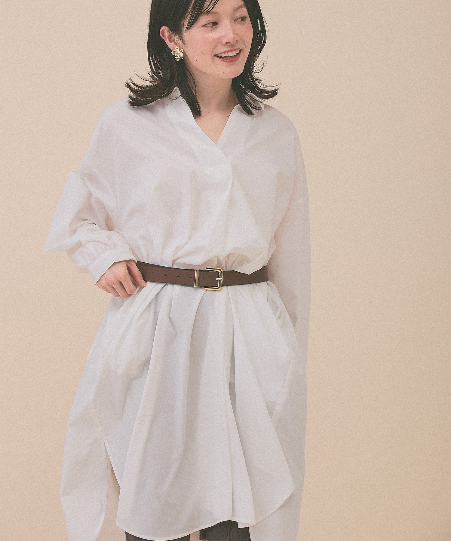スキッパーシャツワンピース - Image 5