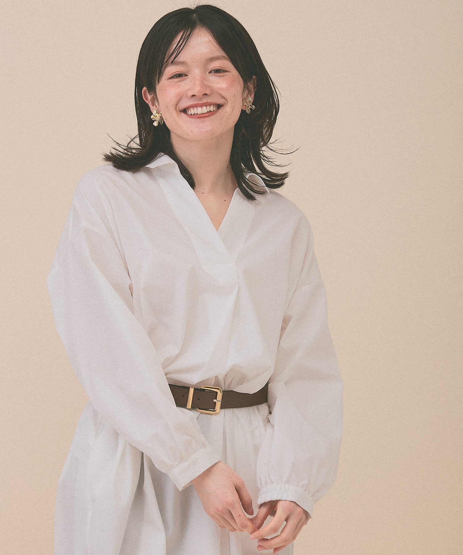 スキッパーシャツワンピース - Image 7