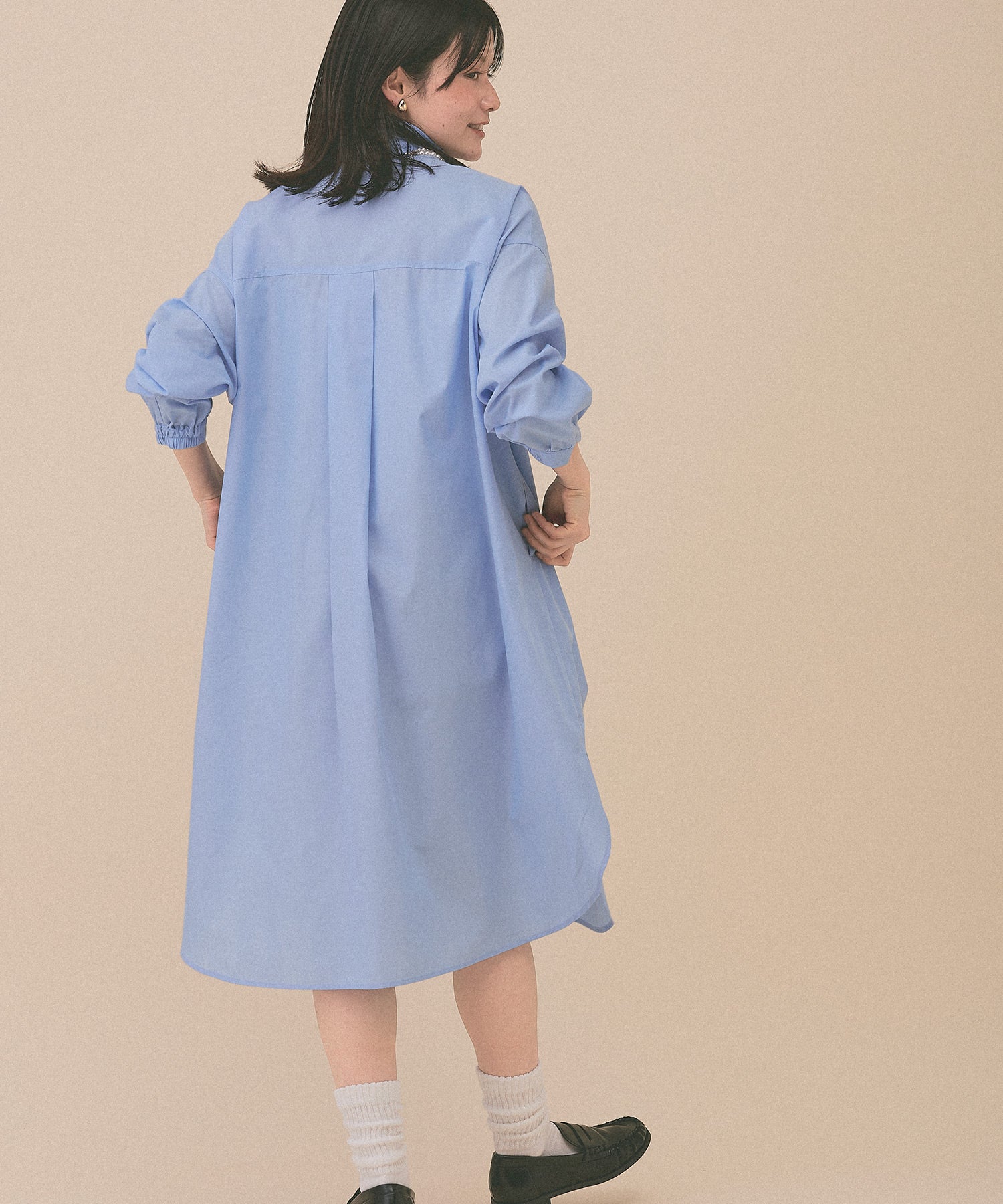 スキッパーシャツワンピース - Image 9