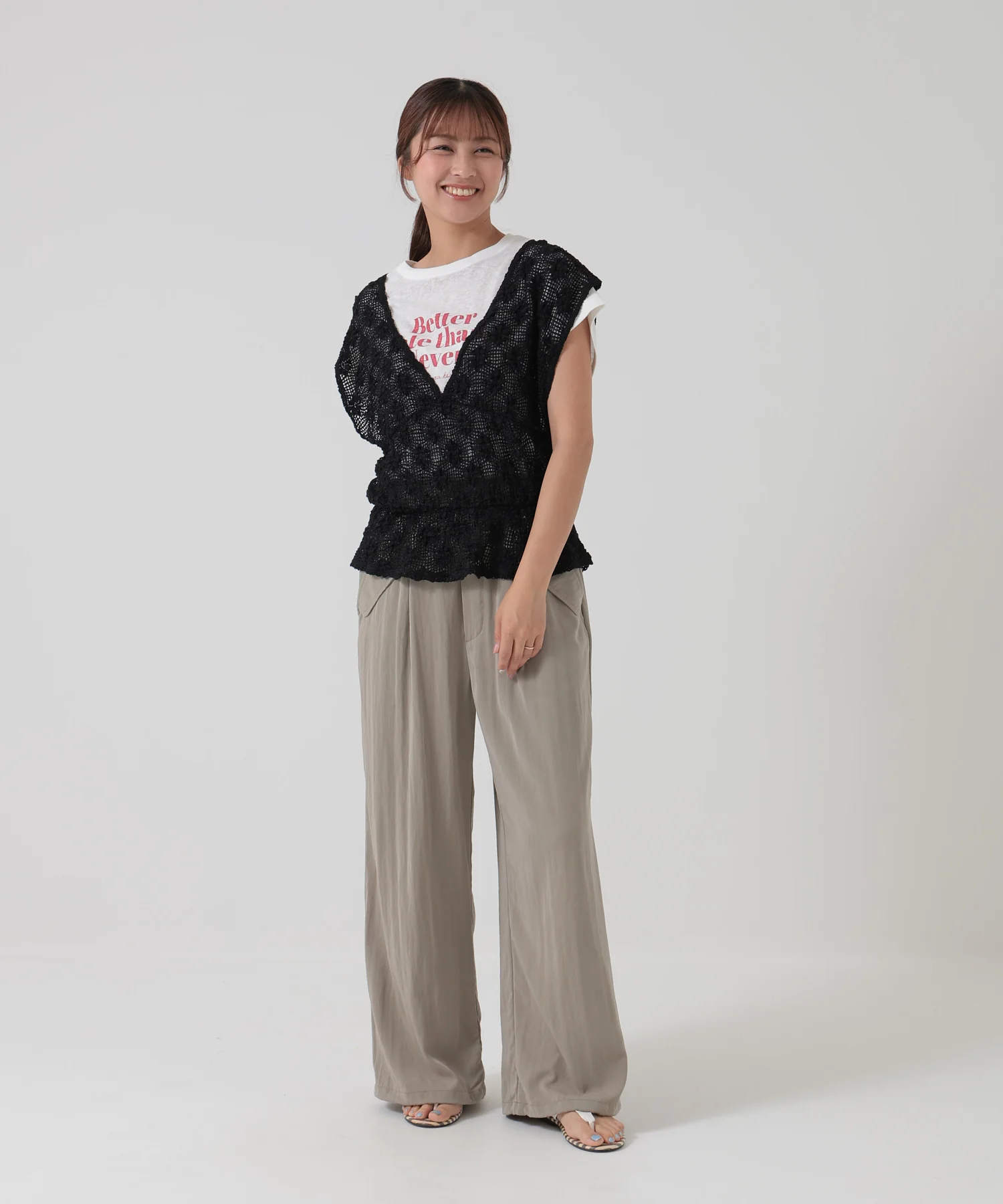 レーヨンナイロンカーゴパンツ - Image 16