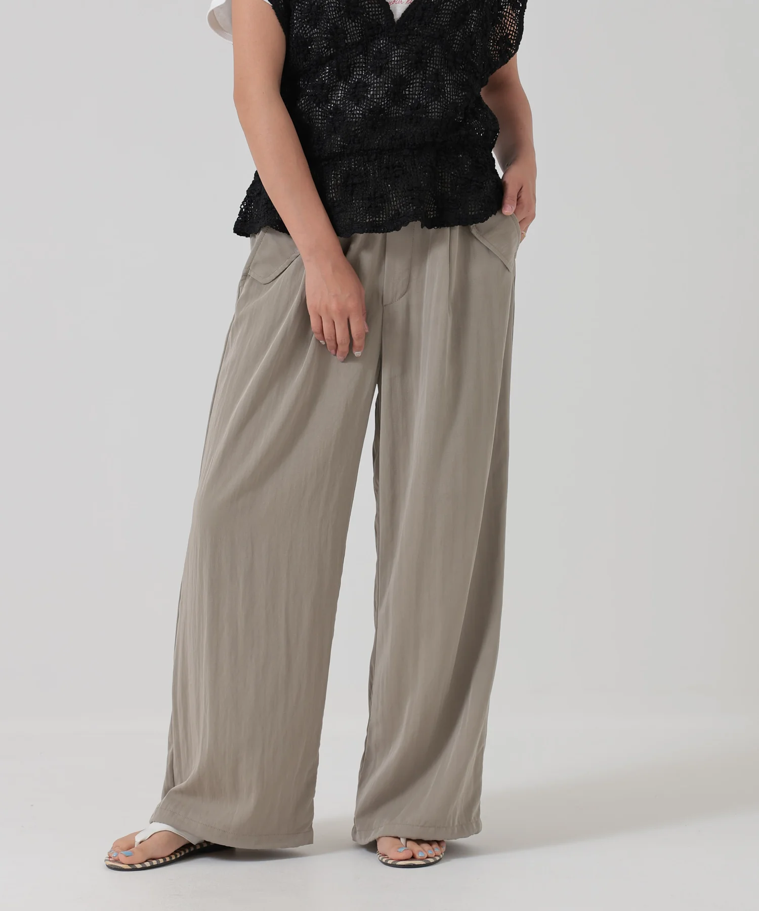 レーヨンナイロンカーゴパンツ - Image 19