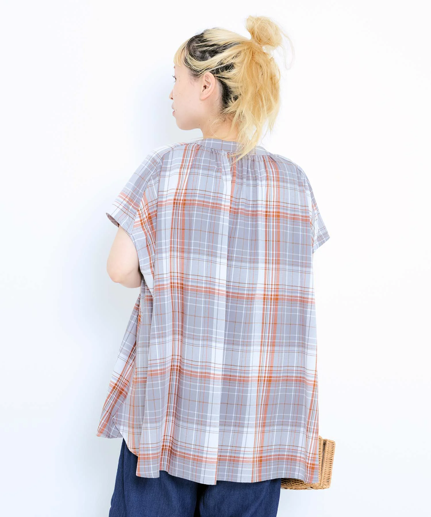 冷感ギャザーフレンチチュニック - Image 10
