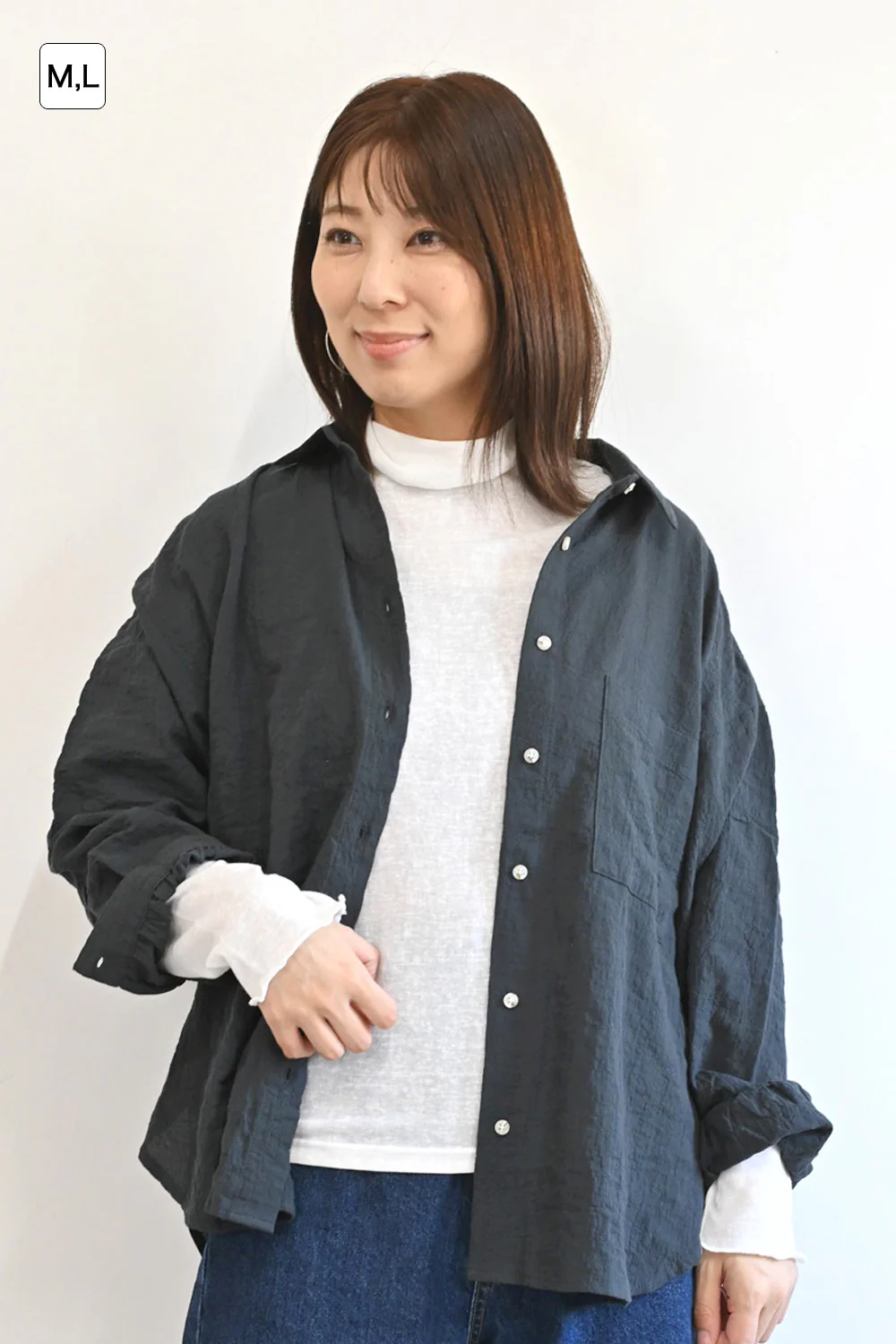 シアースラブハイネックロンT - Image 3