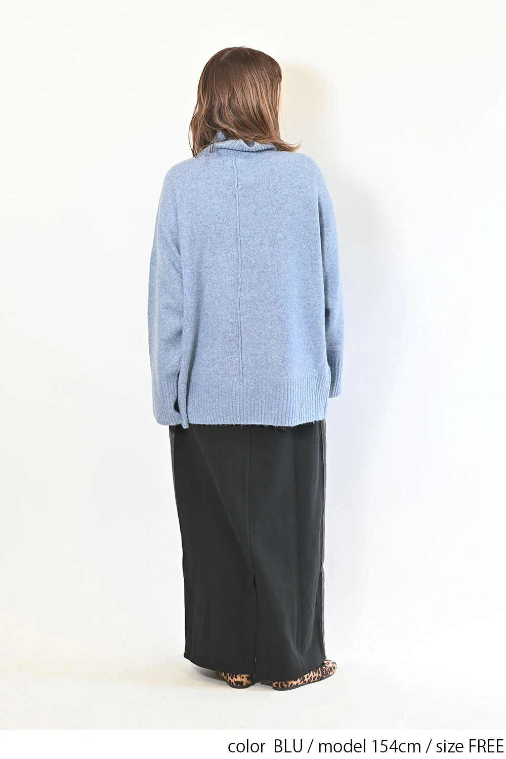 モチモチニットハイネックチュニック - Image 11