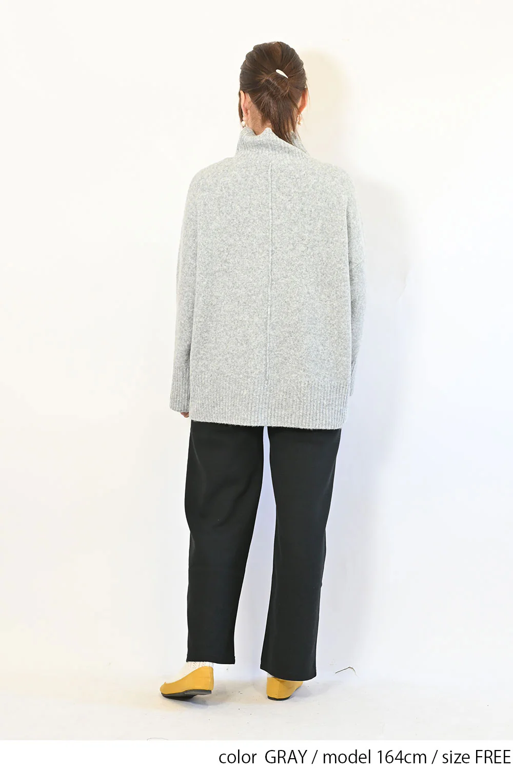 モチモチニットハイネックチュニック - Image 17