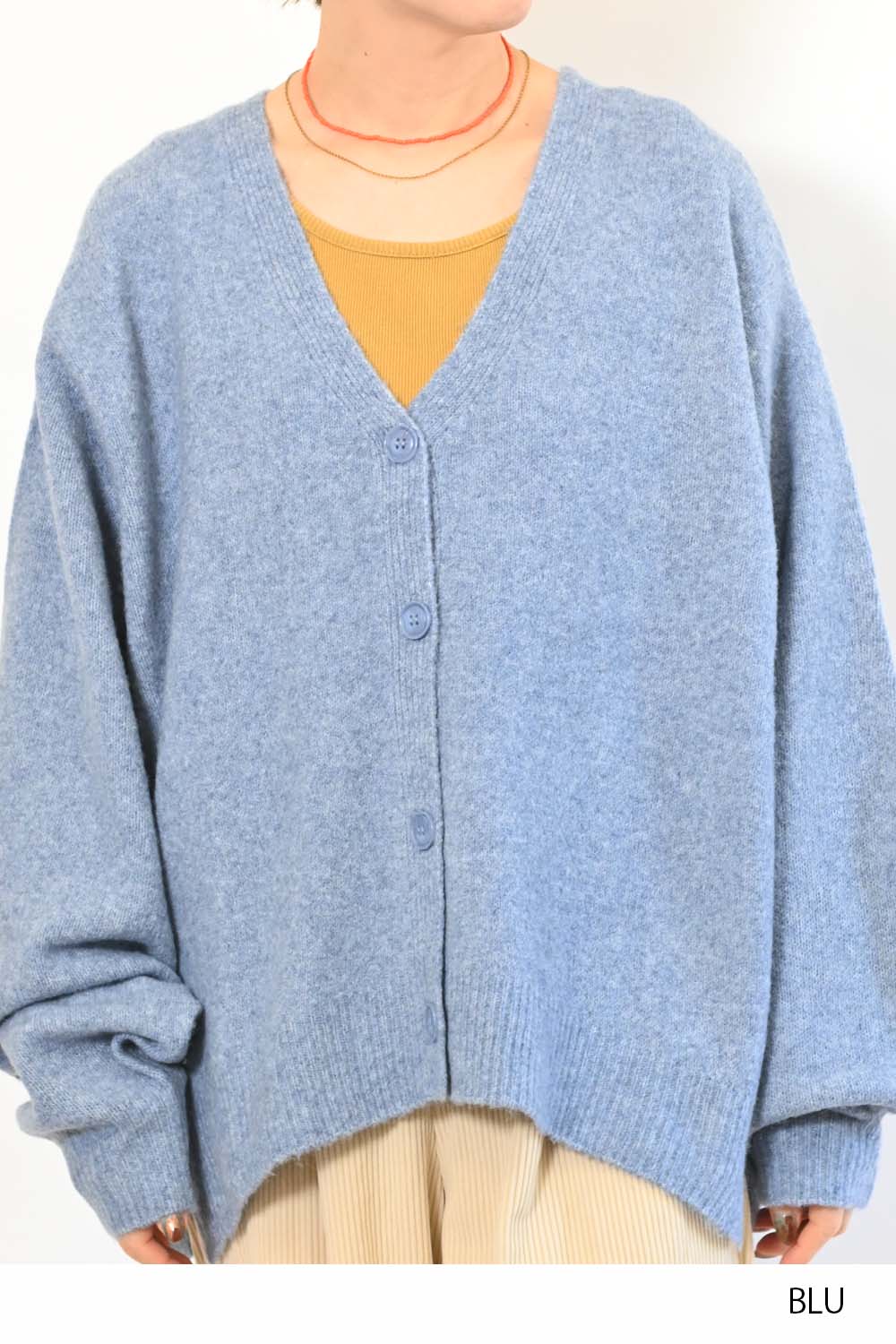 モチモチニット袖ボリュームカーディガン - Image 30