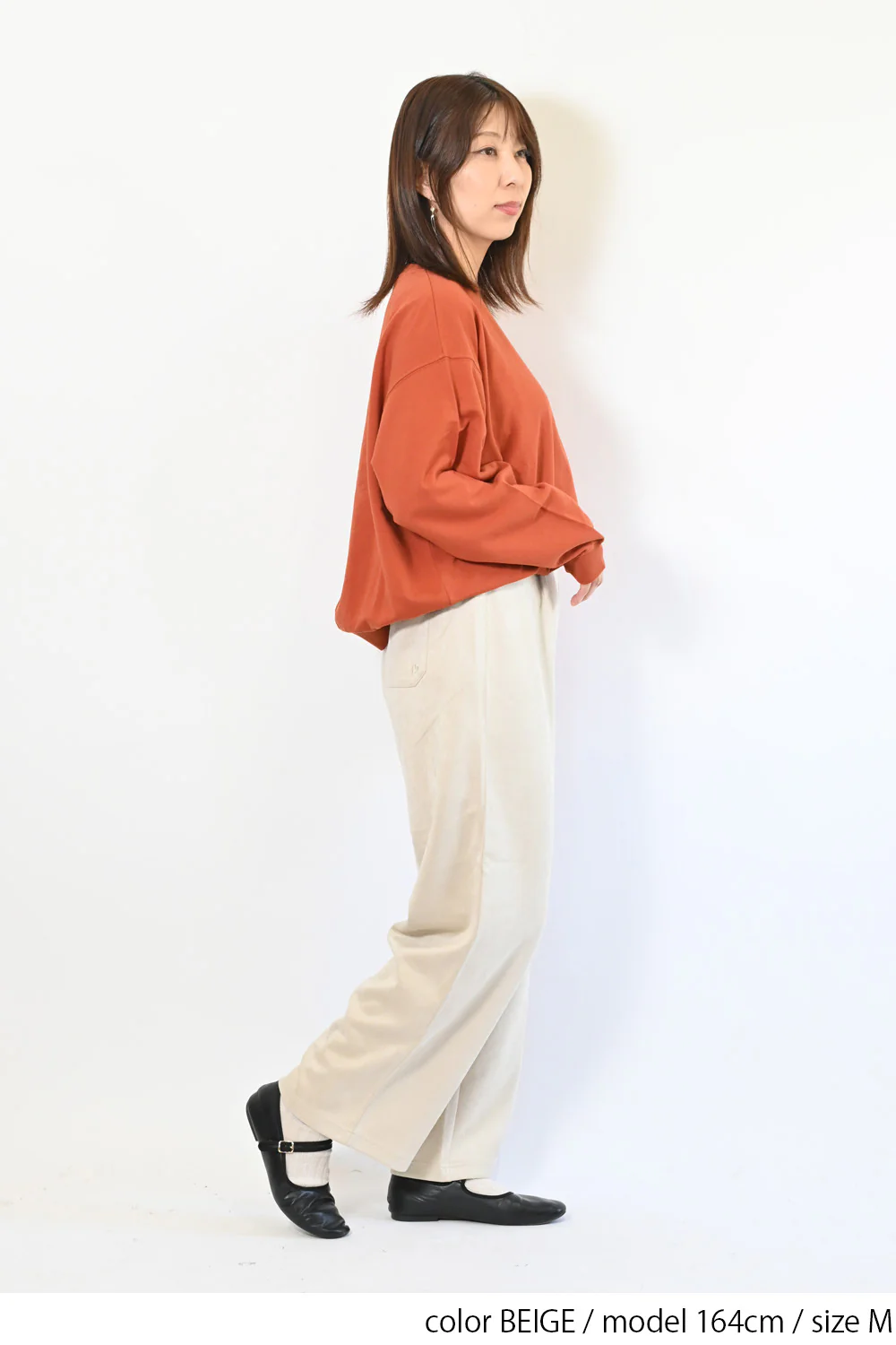 カットスウェードワイドパンツ - Image 14