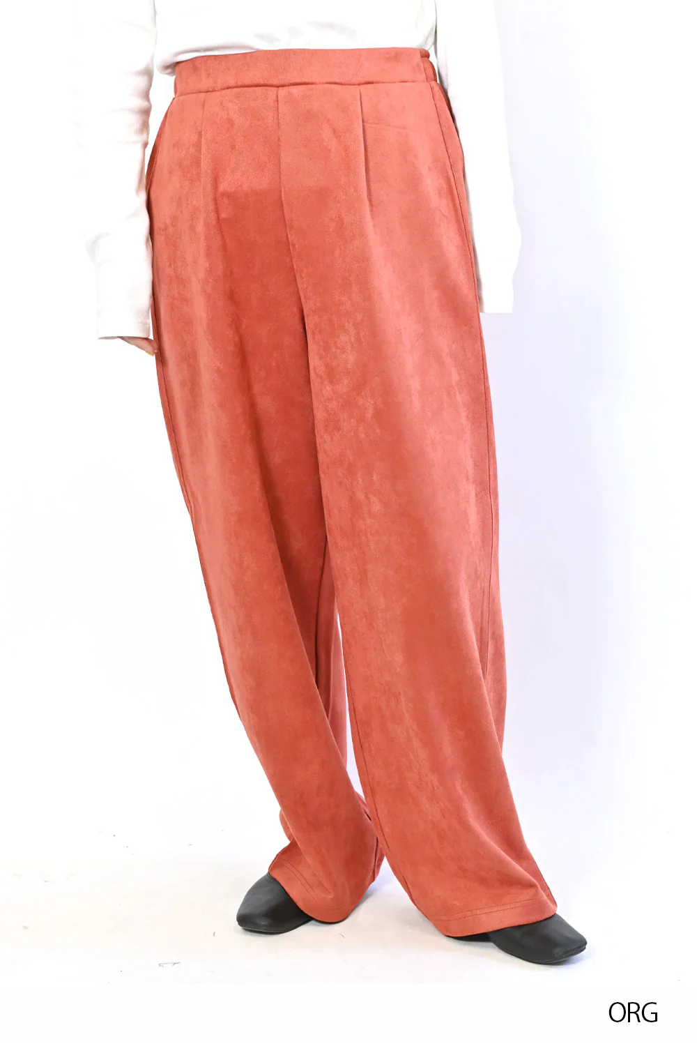 カットスウェードワイドパンツ - Image 34