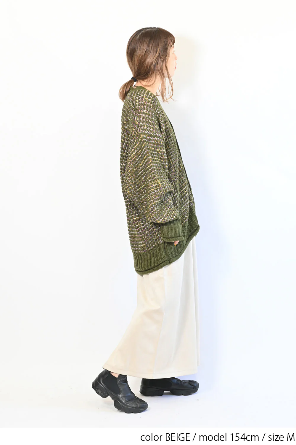 カットスウェードロングスカート - Image 14