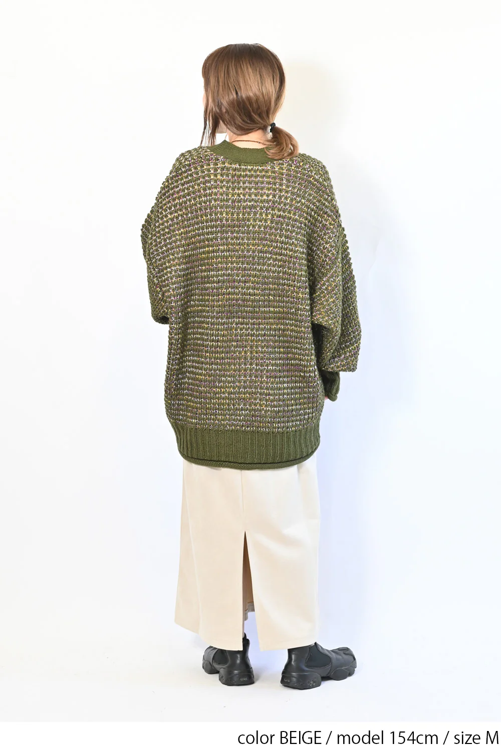 カットスウェードロングスカート - Image 15