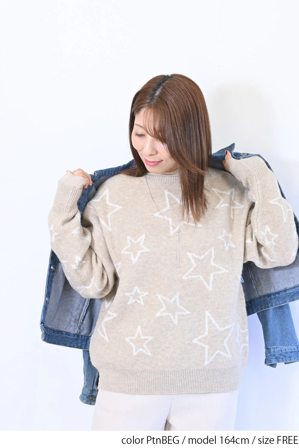 星柄JQニットプルオーバー - Image 13