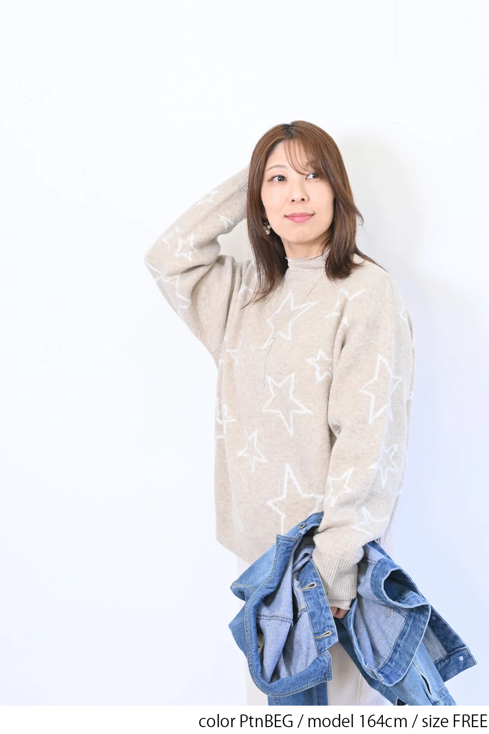 星柄JQニットプルオーバー - Image 15