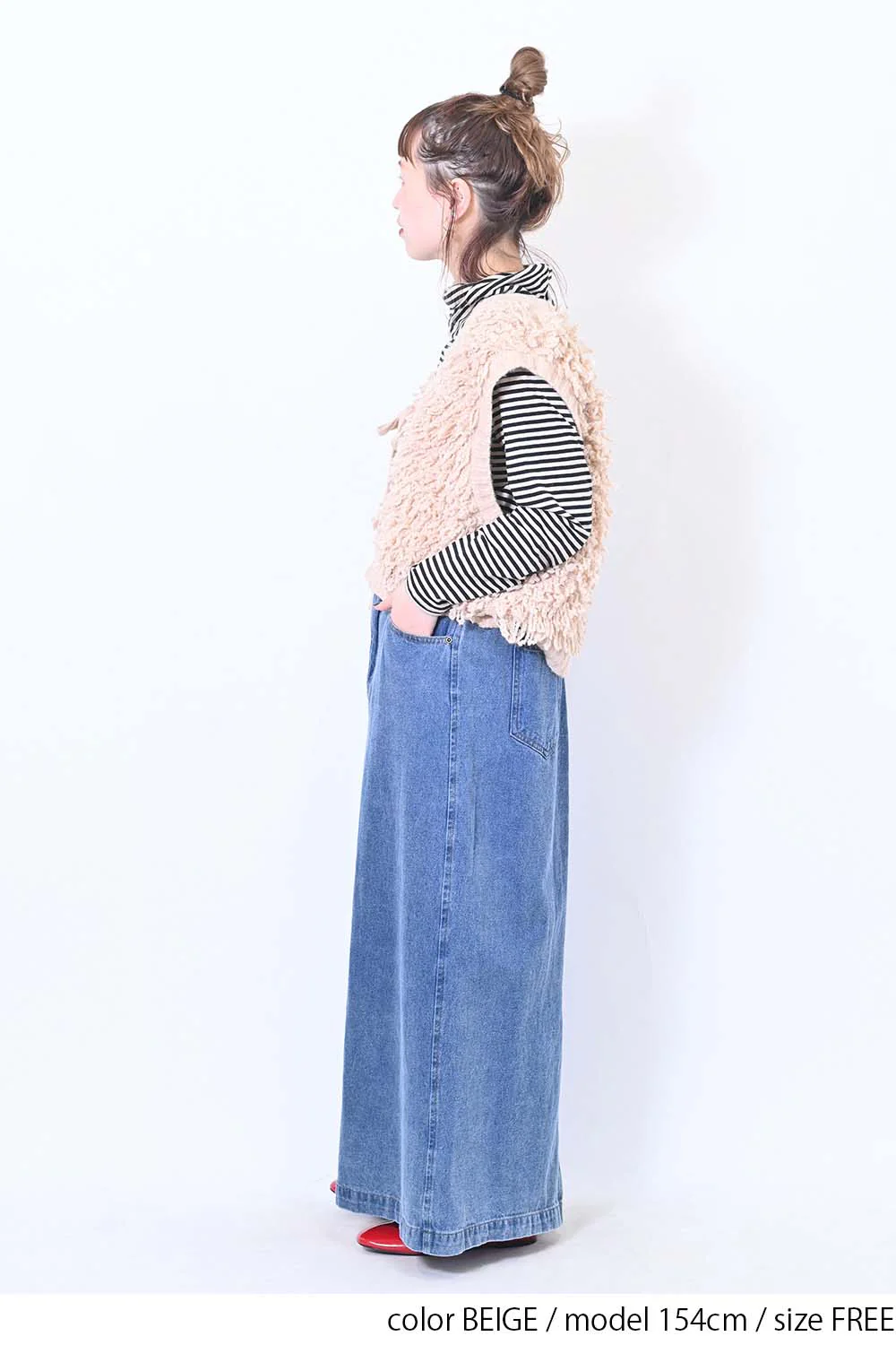 フリンジニットベスト - Image 4