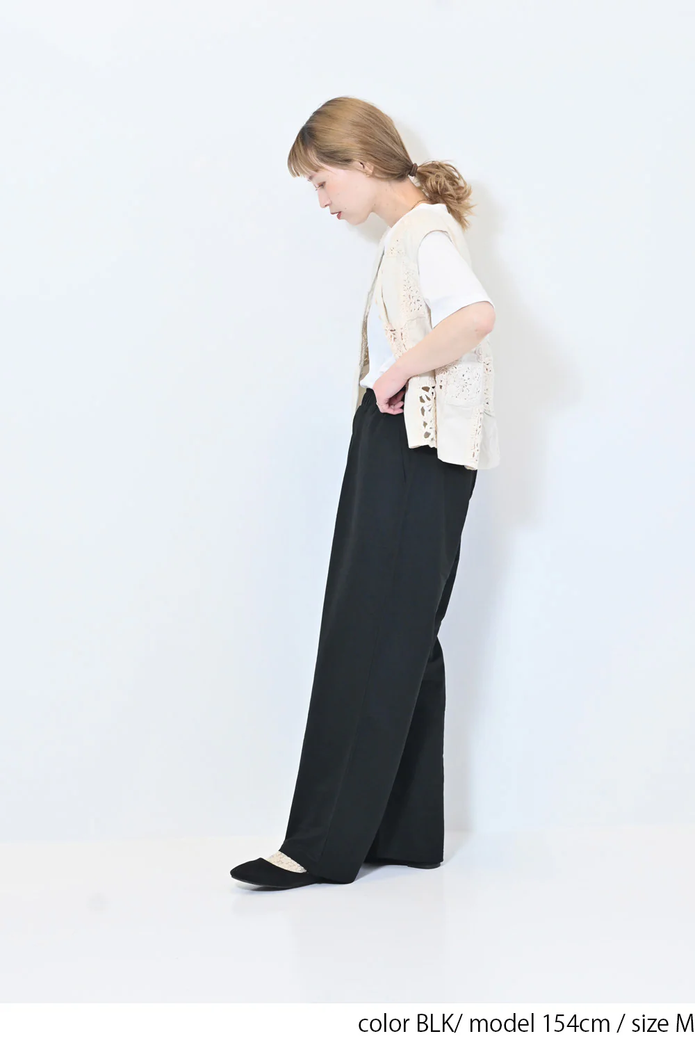 【接触冷感】ベイカーワイドパンツ - Image 18