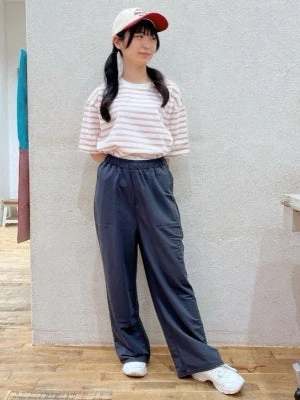 【接触冷感】ベイカーワイドパンツ - Image 70