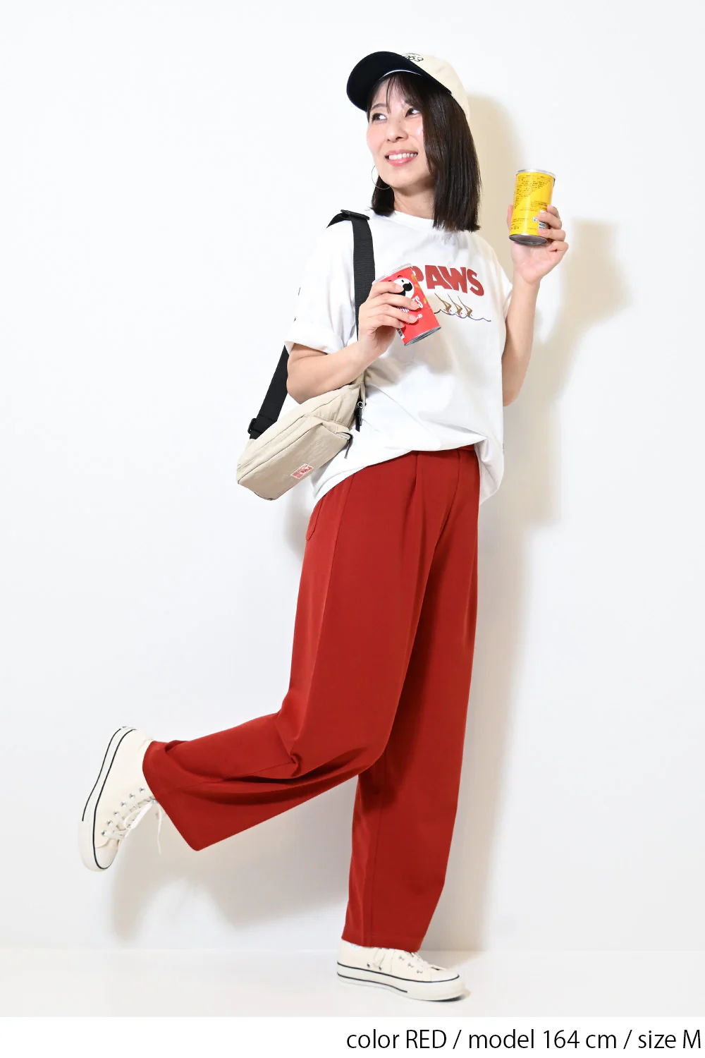 【WEB限定】カットジョーゼットタックワイドパンツ - Image 28