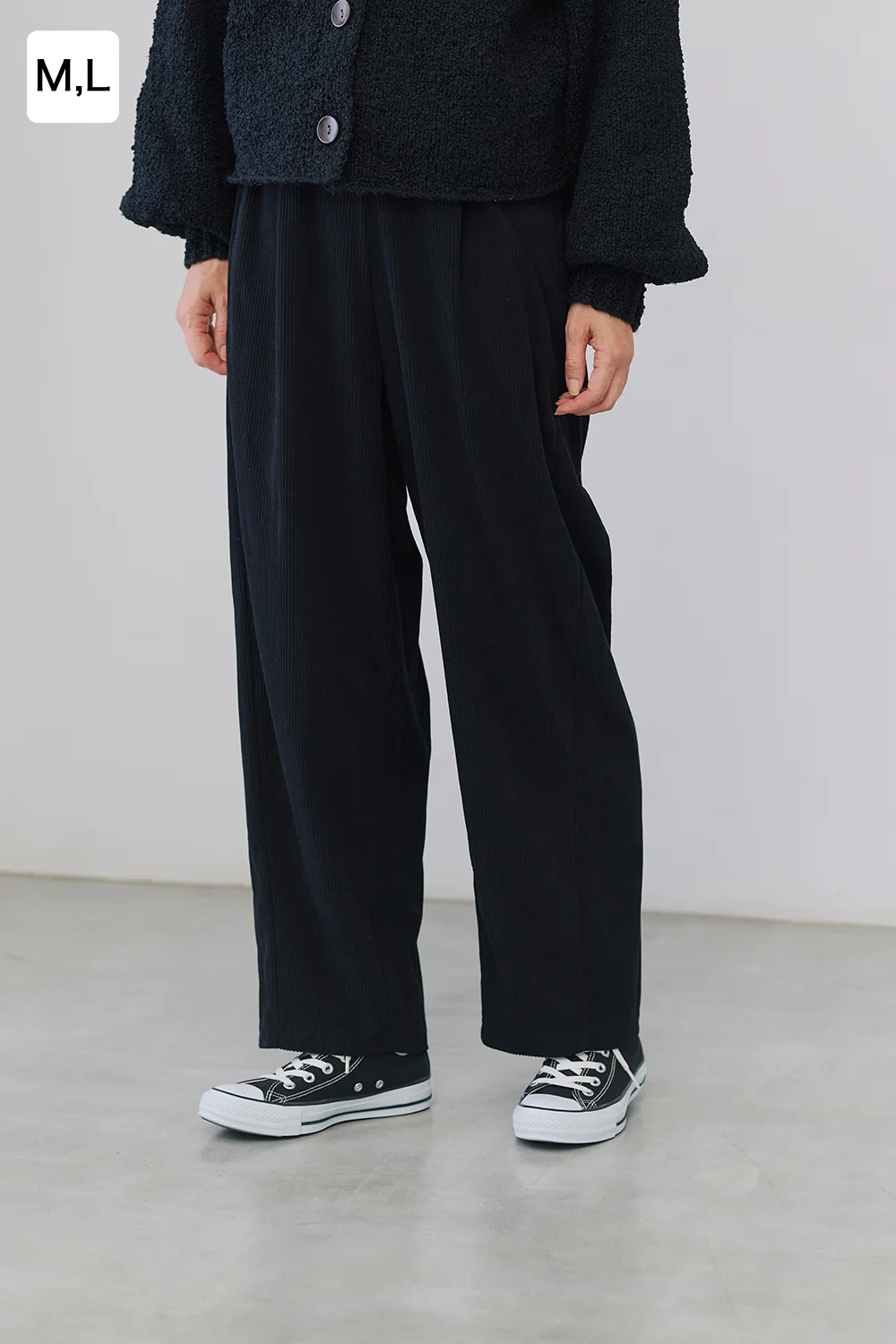カットコーデュロイイージーカーブパンツ - Image 2