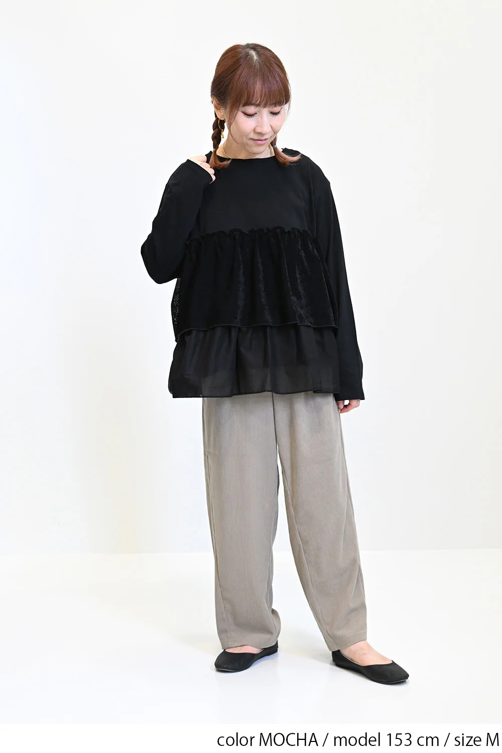カットコーデュロイイージーカーブパンツ - Image 35