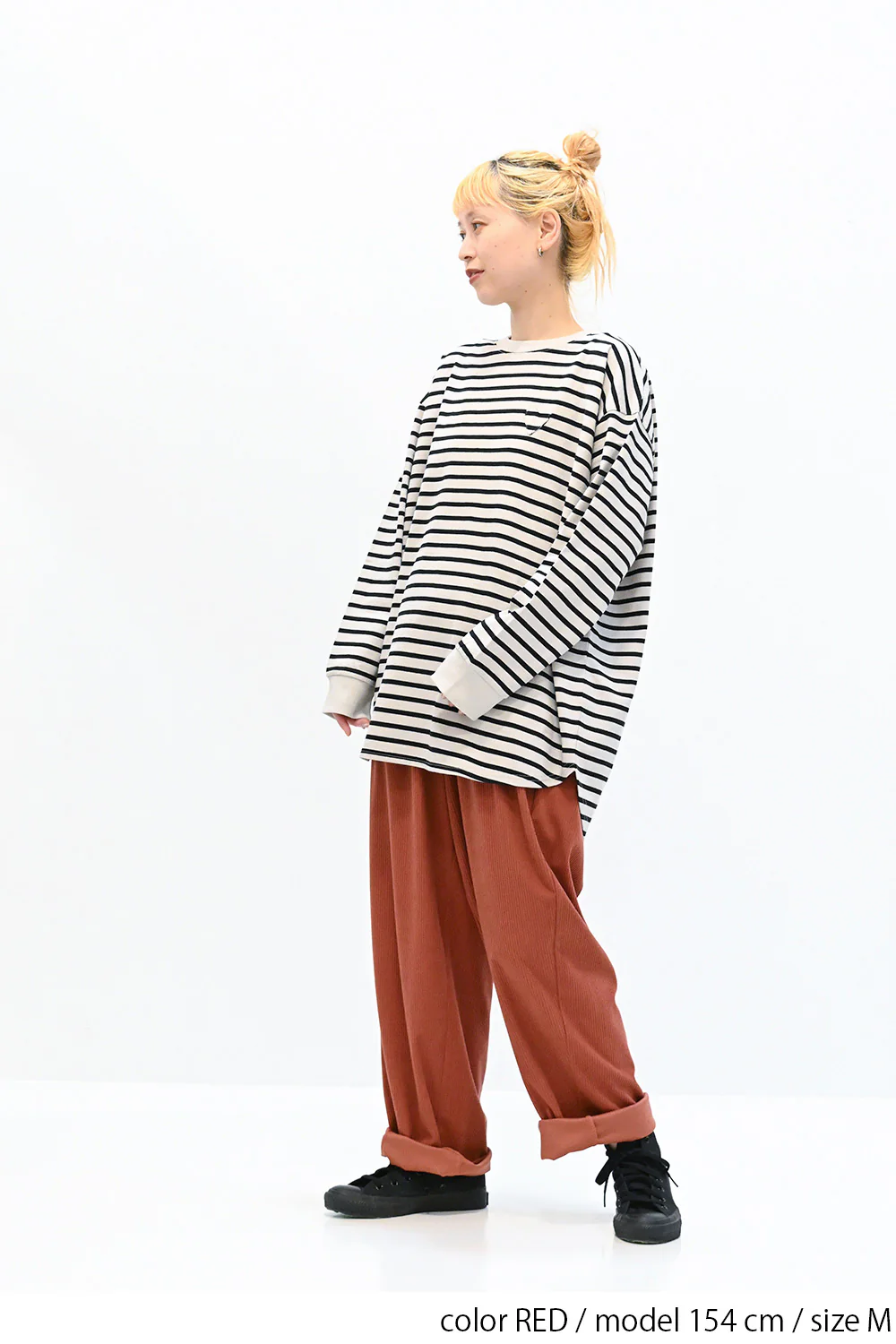 カットコーデュロイイージーカーブパンツ - Image 42