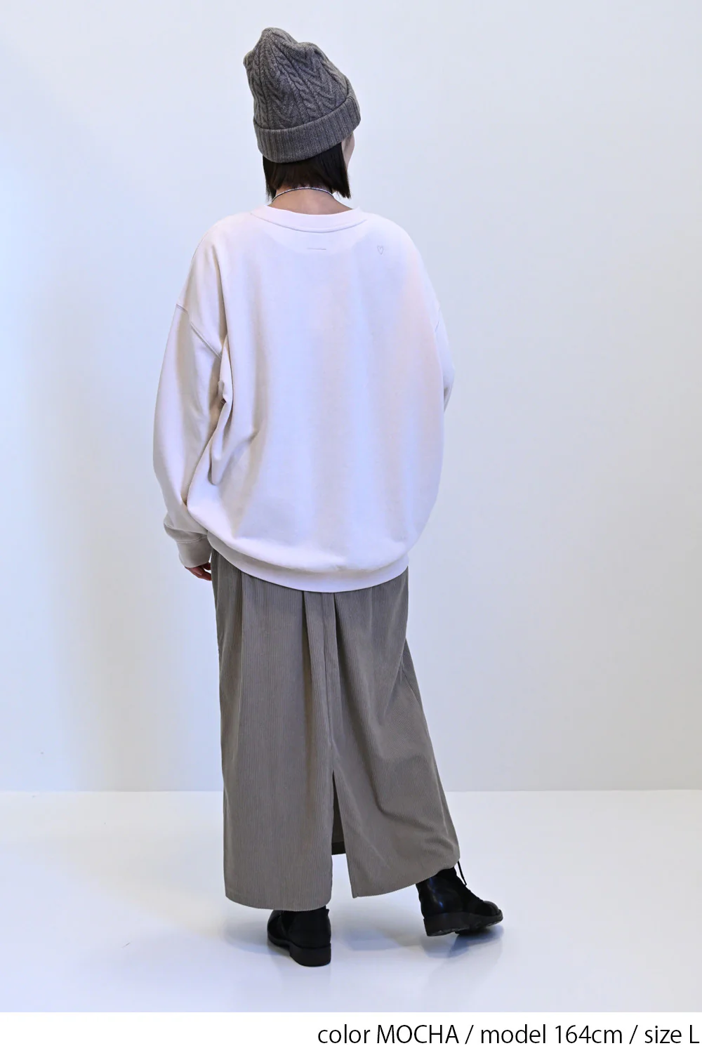 カットコーデュロイベイカースカート - Image 17