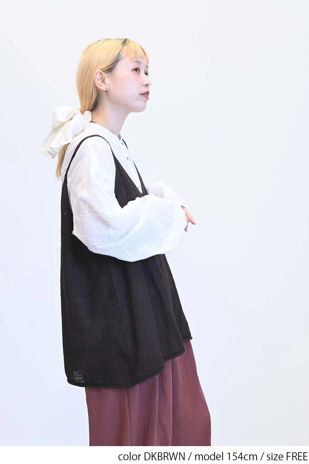 カノコニットキャミベスト - Image 15