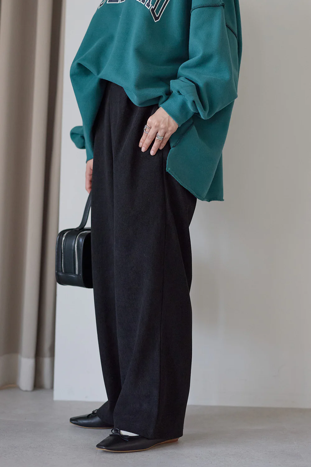 コーデュロイ裏ボンディングワイドパンツ - Image 19
