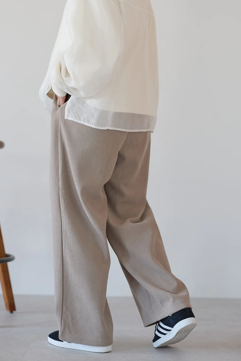 コーデュロイ裏ボンディングワイドパンツ - Image 36
