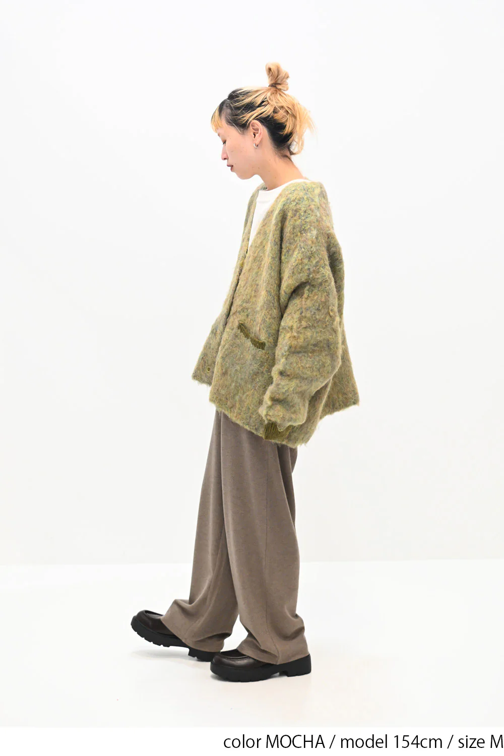 ソフトタッチメランジワイドパンツ - Image 11