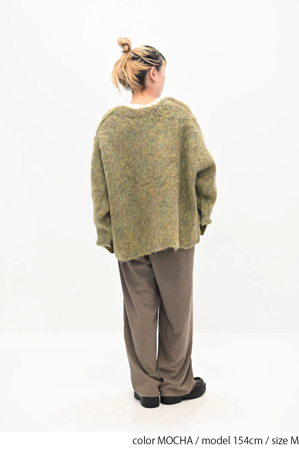 ソフトタッチメランジワイドパンツ - Image 12