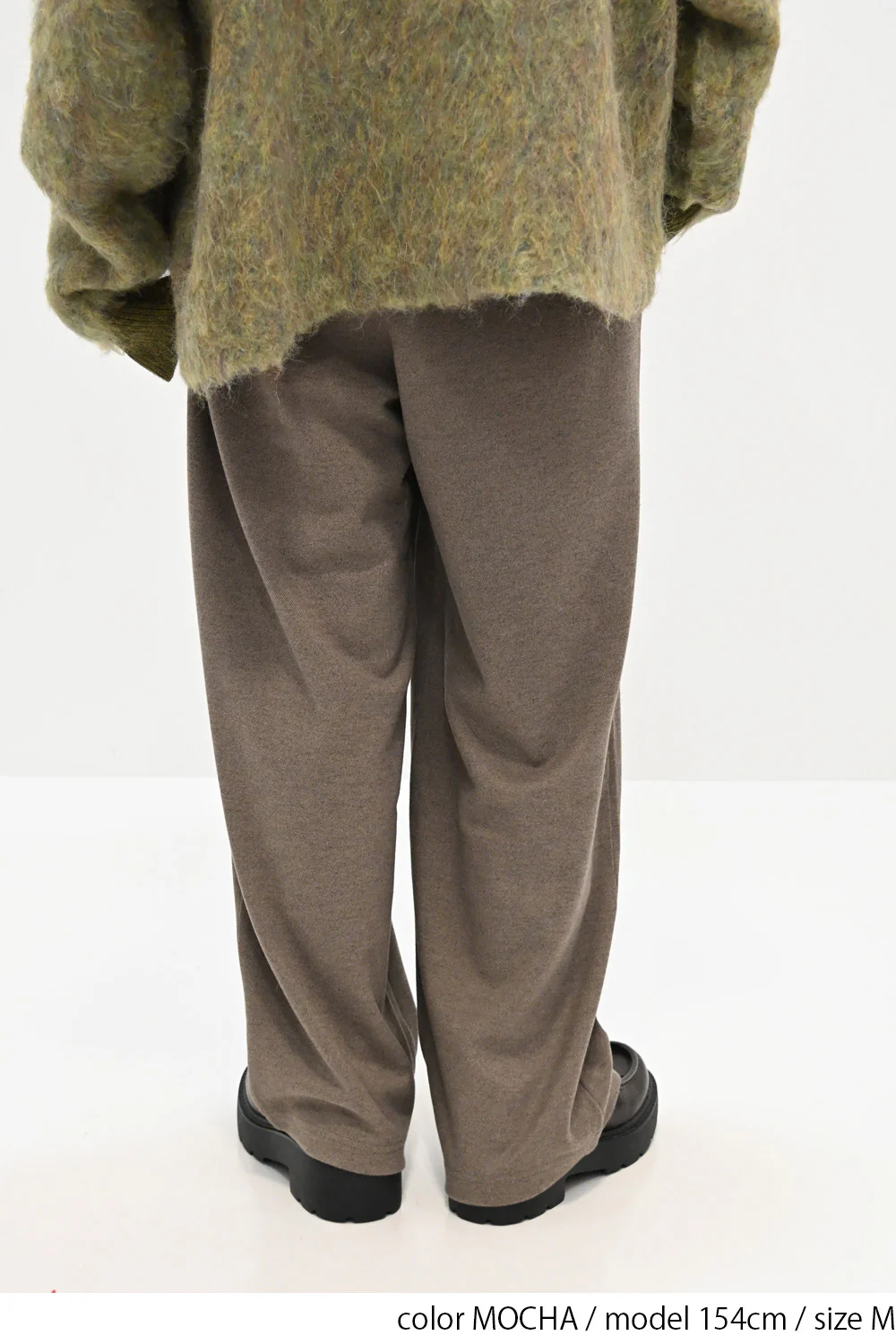 ソフトタッチメランジワイドパンツ - Image 15