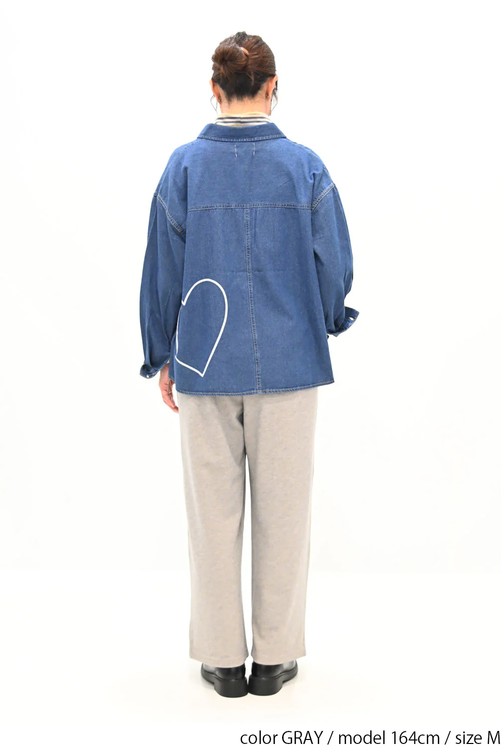 ソフトタッチメランジワイドパンツ - Image 18